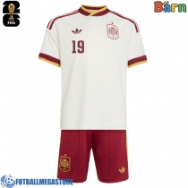 Fotballdrakt Barn Spania Lamine Yamal #19 Bortedraktsett VM 2026 Kortermet (+ Korte bukser)